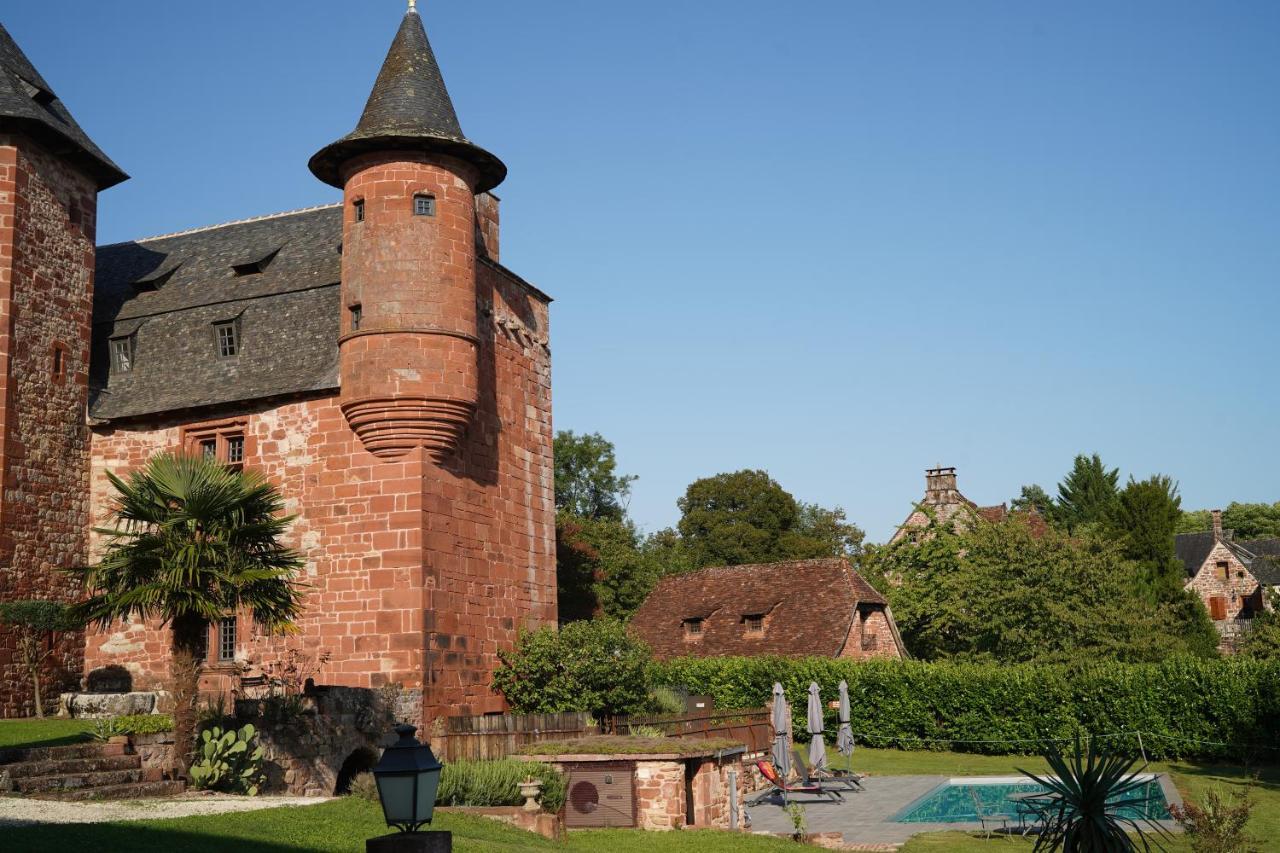 Chateau De Vassinhac Chambres D'Hotes Collonges La Rouge Eksteriør billede
