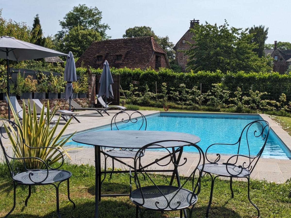 Chateau De Vassinhac Chambres D'Hotes Collonges La Rouge Eksteriør billede